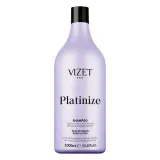 12661 - Shampoo Matizador Platinize 1L Vizet